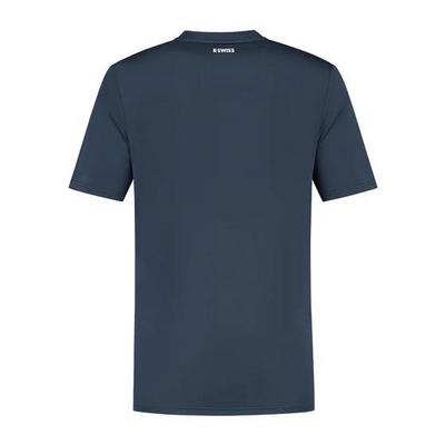 K-Swiss Mens Hypercourt Double Crew Tee - Navy - main image