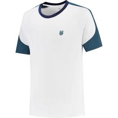 K-Swiss Mens Hypercourt 3 Mesh Crew Tee - White - main image