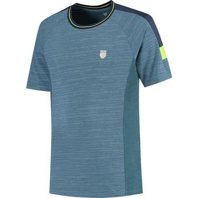 K-Swiss Mens Hypercourt 2 Tee - Teal - main image