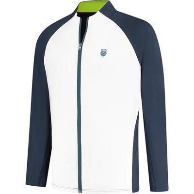 K-Swiss Mens Hypercourt Jacket - White/Navy - main image