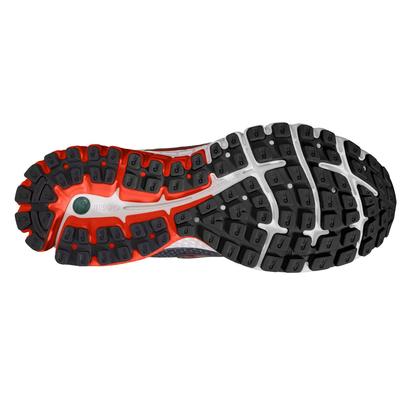 Brooks Mens Ghost 6 Running Shoes - Grey/Orange - main image