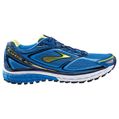 Brooks Mens Ghost 7 Running Shoes - Electric Blue/Lime - main image