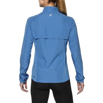 Asics Womens Woven Running Jacket - Blue - main image