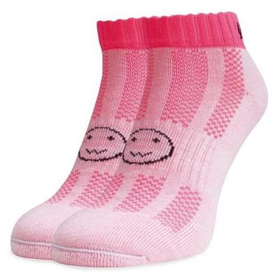 Wacky Sox Fluoro Trainer Socks (1 Pair) - Fluoro Pink - main image