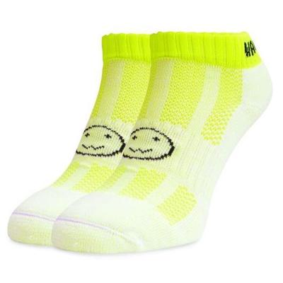 Wacky Sox Fluoro Trainer Socks (1 Pair) - Fluoro Yellow - main image