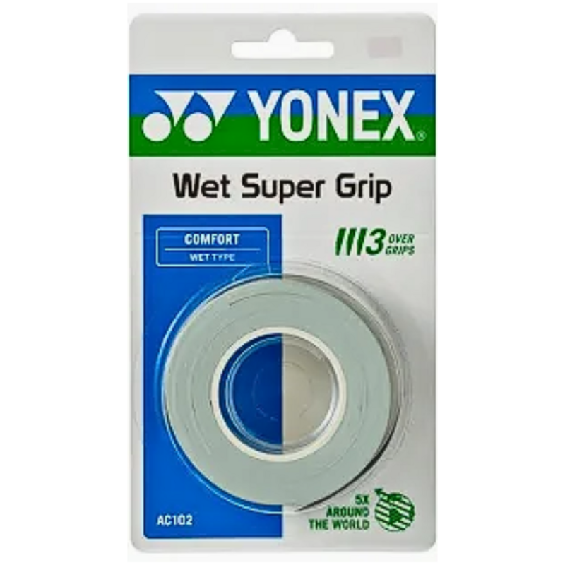 Yonex AC102EX Super Grap Grips (Pack of  3) - Powder Green - main image
