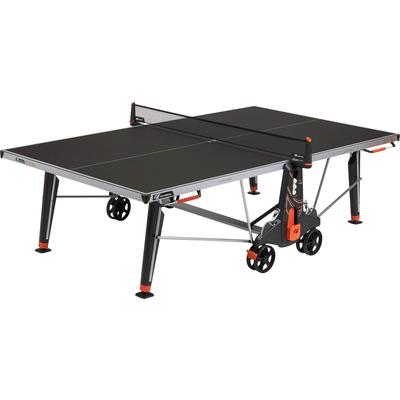 Cornilleau Performance 500X Rollaway Outdoor Table Tennis Table (6mm) - Black - main image