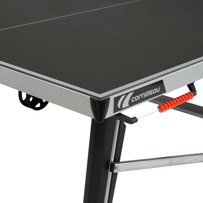 Cornilleau Performance 600X Rollaway Outdoor Table Tennis Table (7mm) - Black - main image