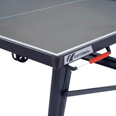 Cornilleau Performance 700X 8mm Rollaway Outdoor Table Tennis Table - Black