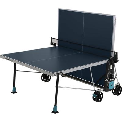Cornilleau Sport 300X Rollaway Outdoor Table Tennis Table (5mm) - Blue