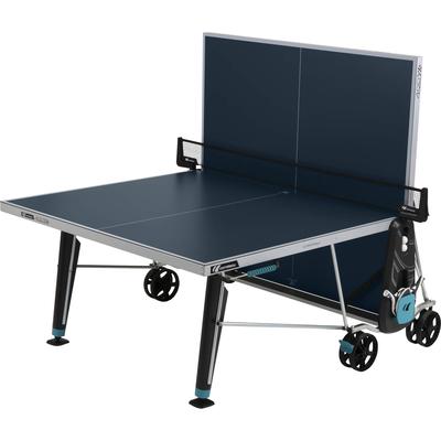 Cornilleau Sport 400X Rollaway Outdoor Table Tennis Table (5mm)  - Blue - main image