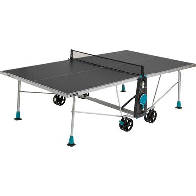 Cornilleau Sport 200X 5mm Rollaway Outdoor Table Tennis Table - Grey