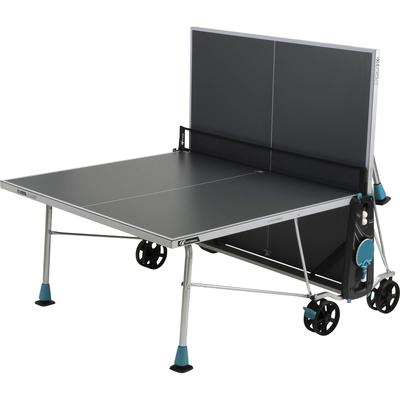 Cornilleau Sport 200X Rollaway Outdoor Table Tennis Table (5mm) - Grey
