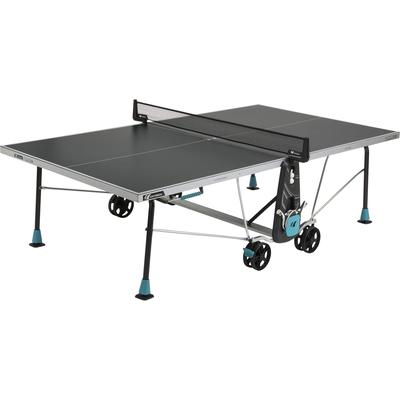 Cornilleau Sport 300X 5mm Rollaway Outdoor Table Tennis Table - Grey