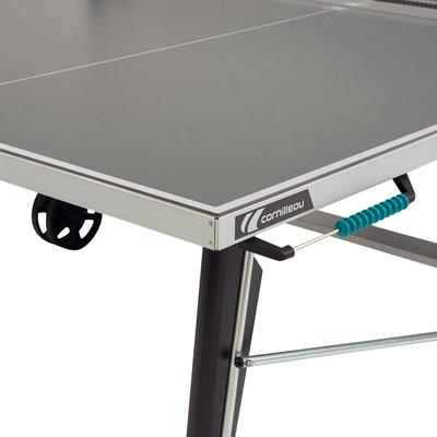 Cornilleau Sport 400X 5mm Rollaway Outdoor Table Tennis Table - Grey