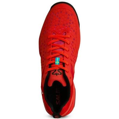 Salming Mens Eagle Padel Shoes - Lava Red/Black - main image