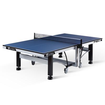 Cornilleau Competition ITTF 740 Rollaway Indoor Table Tennis Table (25mm) - Blue - main image