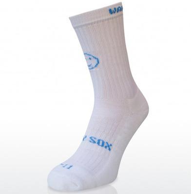 Wacky Sox Sports Socks (1 Pair) - White/Blue - main image