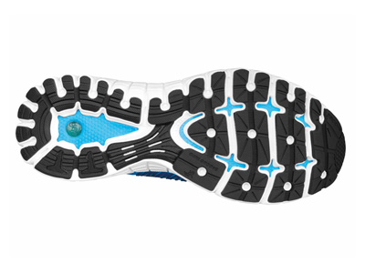 Brooks Womens Glycerin 11 Running Shoes - Blue - main image