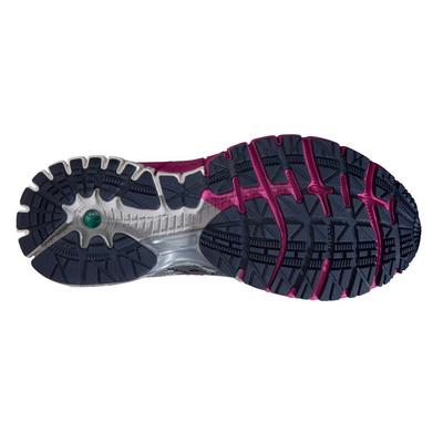 Brooks Womens Adrenaline GTS 14 Running Shoes - White/Fuschia - main image