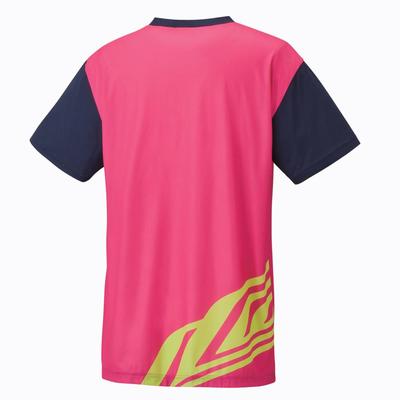 Yonex Mens Game Shirt - Dark Pink (12106EX) - main image