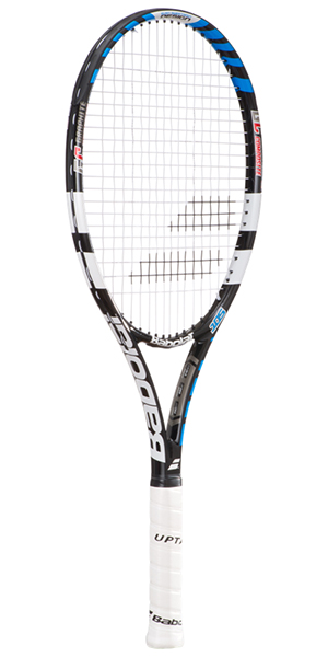 Babolat Pulsion 105 Tennis Racket - Black/Blue - main image
