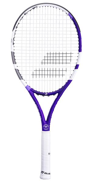 Babolat Boost Wimbledon Tennis Racket - White/Purple - main image