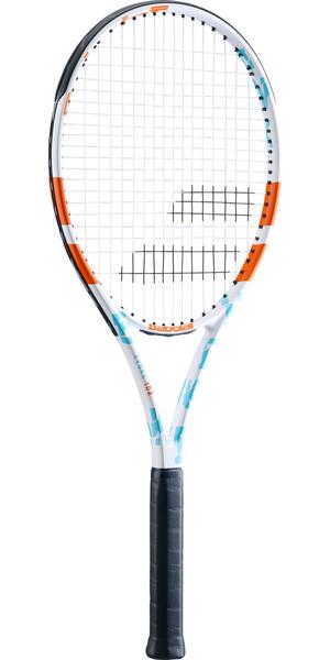 Babolat Evoke 102 Womens Tennis Racket - White/Orange - main image