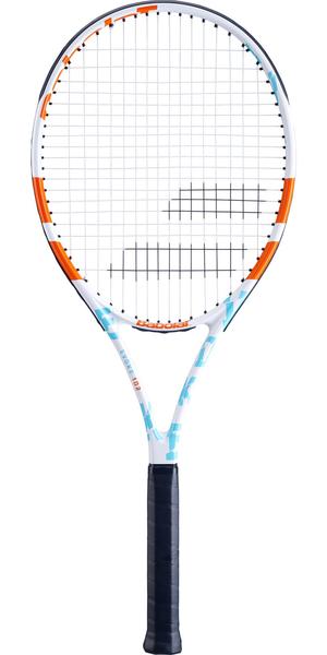 Babolat Evoke 102 Womens Tennis Racket - White/Orange