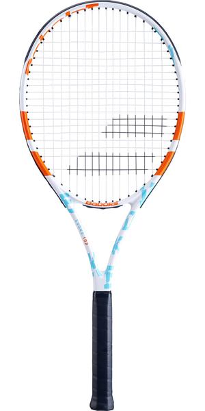 Babolat Evoke 102 Womens Tennis Racket - White/Orange - main image