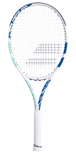 Babolat Boost Drive Womens Tennis Racket (2024) - White/Blue - main image