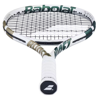 Babolat Boost WImbledon Tennis Racket 2025 - White/Gold - main image