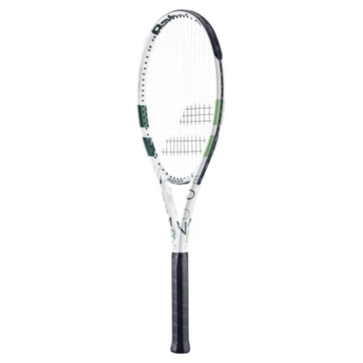 Babolat Evoke Team Wimbledon Tennis Racket 2025 - White/Green - main image