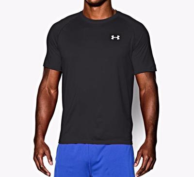 Under Armour Mens Tech Short Sleeve Tee - Black - main image