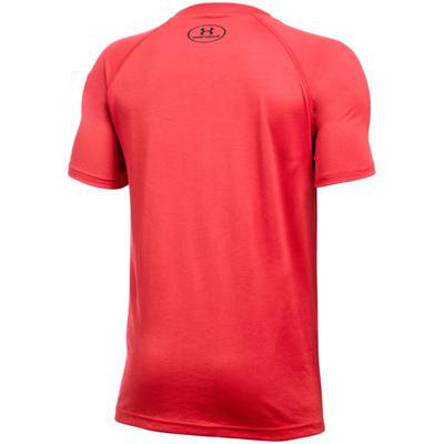 Under Armour Boys Tech T-Shirt - Red - main image