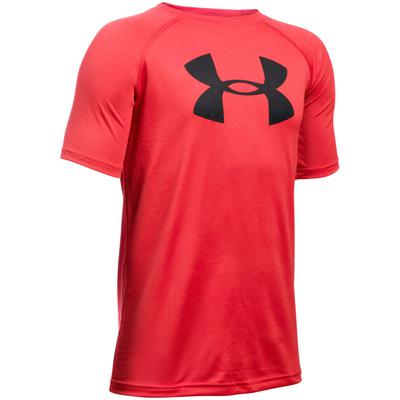 Under Armour Boys Tech T-Shirt - Red - main image