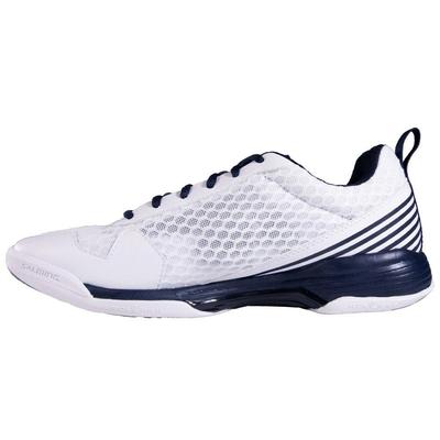 Salming Mens Viper SL Indoor Court Shoes - White/Navy