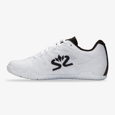 Salming Womens Hawk 2 Indoor Court Shoes - White/Black - main image