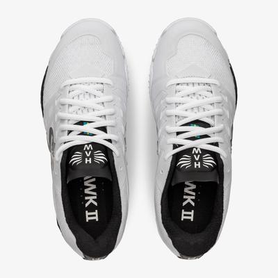 Salming Womens Hawk 2 Indoor Court Shoes - White/Black - main image