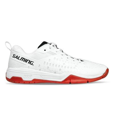 Salming Mens Eagle Indoor Court Shoes - White/Red