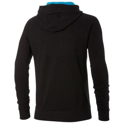 Asics Mens Graphic Hoodie - Black/Blue - main image
