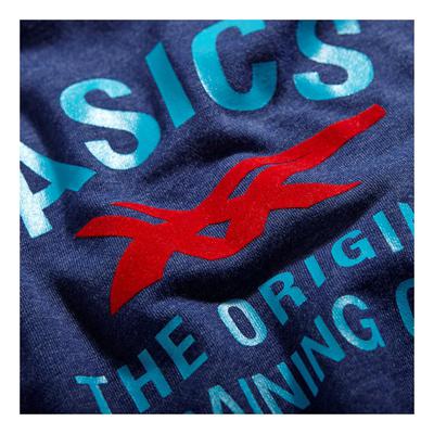 Asics Mens Graphic Hoodie - Indigo Blue Heather - main image