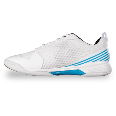 Salming Mens Viper SL Indoor Court Shoes - White/Blue - main image