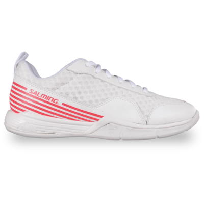 Salming Womens Viper SL Indoor Court Shoes - White/Pink - main image