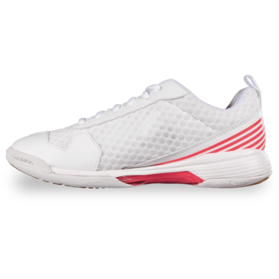 Salming Womens Viper SL Indoor Court Shoes - White/Pink