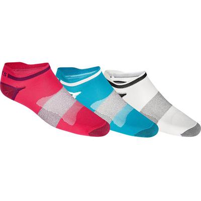 Asics Lyte Socks (3 Pairs) - Red/Blue/White - main image