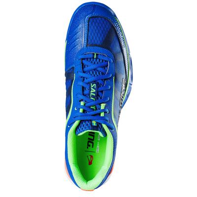 Salming Mens Viper 3.0 Indoor Court Shoes - Royal Blue/Gecko Green - main image