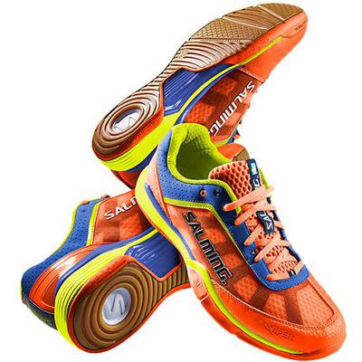 Salming Kids Viper 3.0 Indoor Junior Court Shoes - Shocking Orange - main image