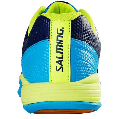Salming Mens Adder Indoor Court Shoes - Cyan/Yellow - main image