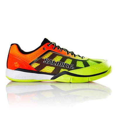 Salming Mens Viper 4 Indoor Court Shoes - Yellow/Orange - main image